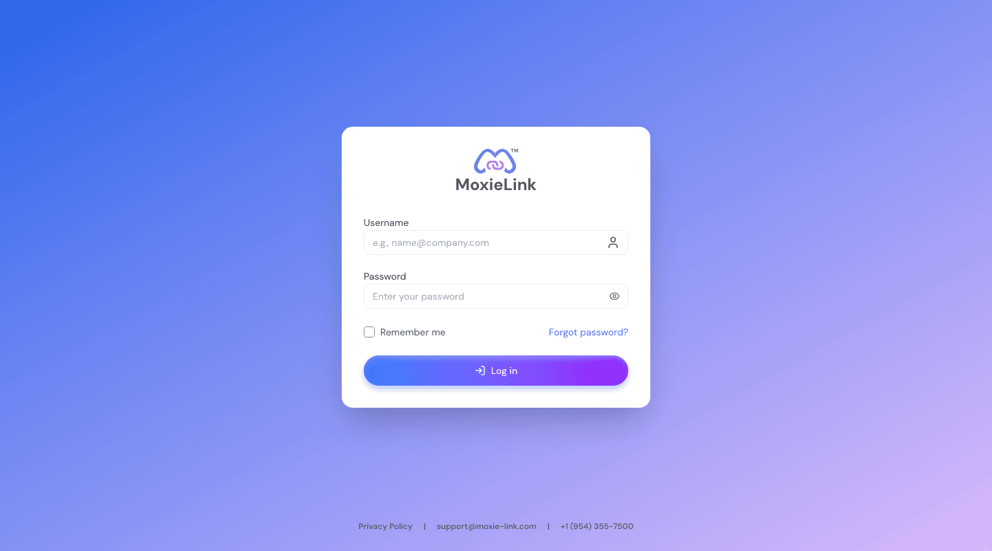 MoxieLink preview